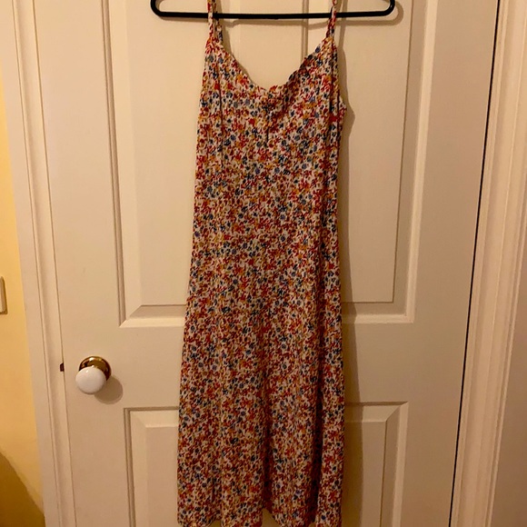 Sportsgirl Dresses Sportsgirl Midi Floral Dress With Button Details